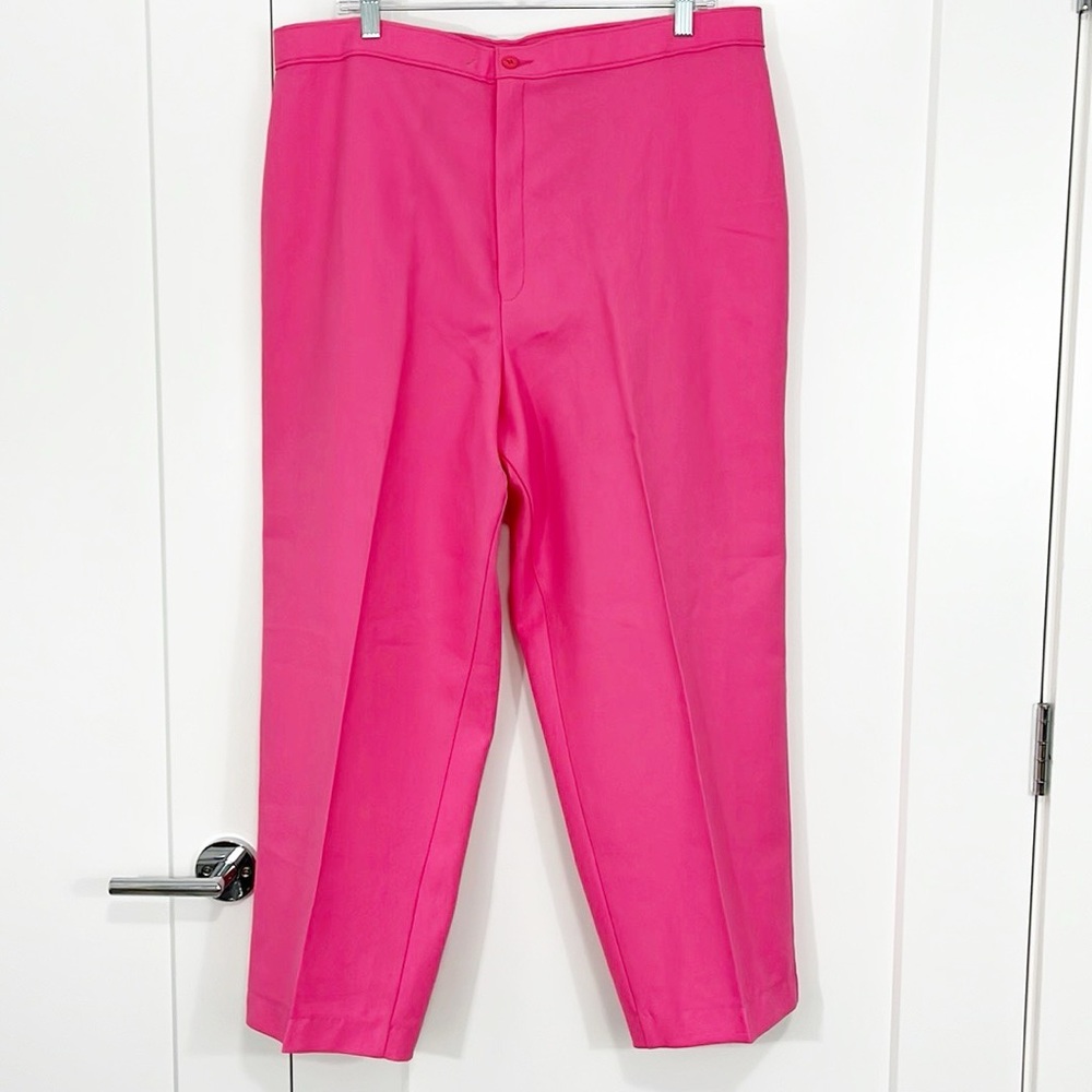 Vintage 80s Levi's Bend Over XL Hot Pink Trouser Pants